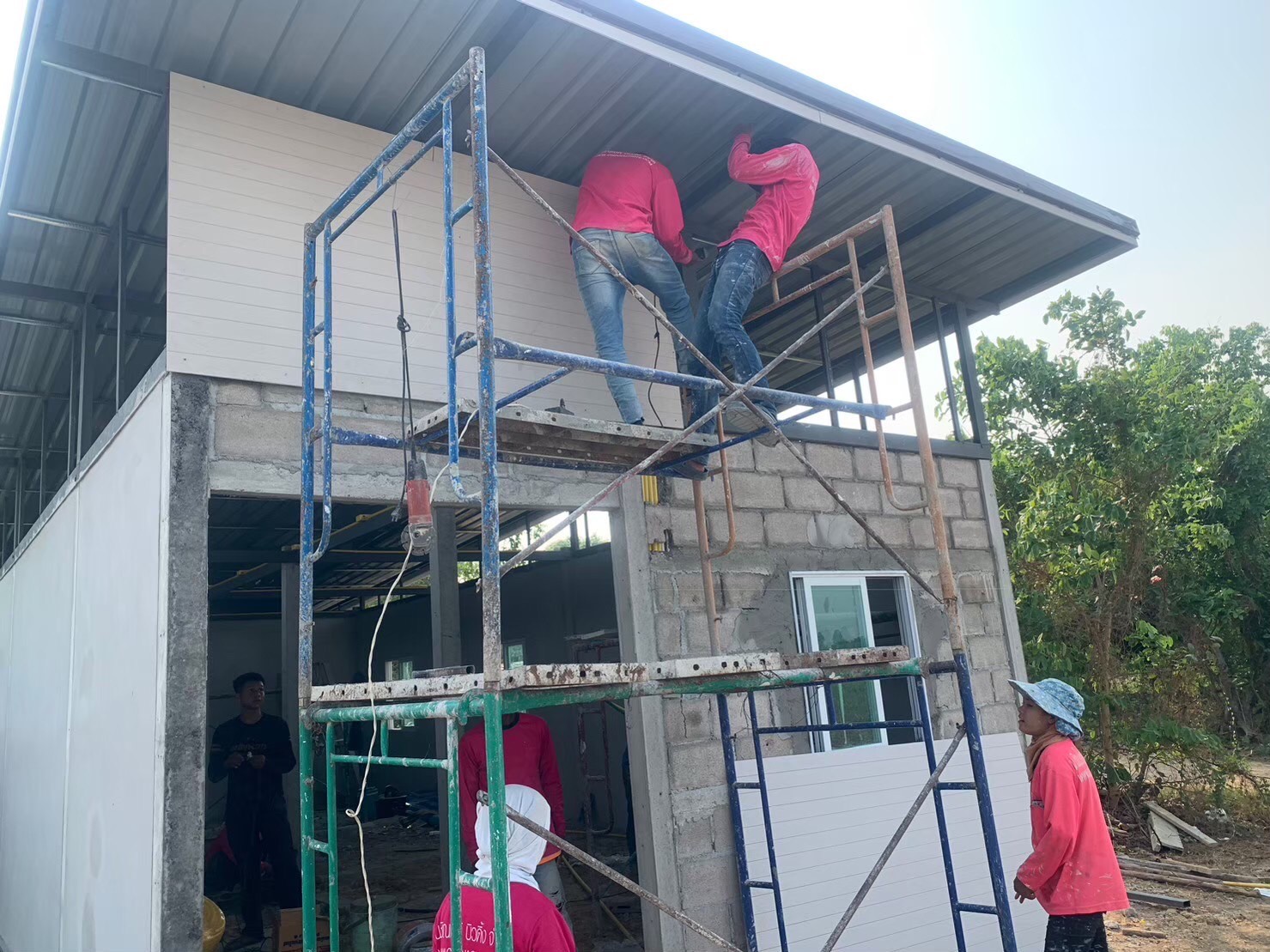 งานสร้างบ้านให้สามเณรพราหมณ์