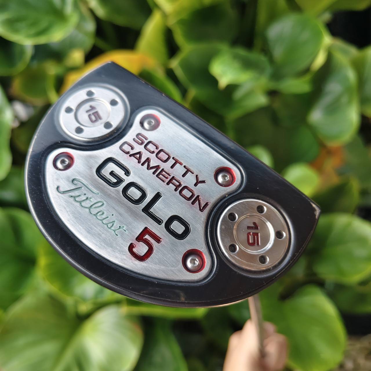 Putter Scotty Cameron GOLO 5 BLACK ติดฟิล์มกันลอยอย่างดี! พัตเตอร์ Mid-Mallet ระดับพรีเมี่ยม