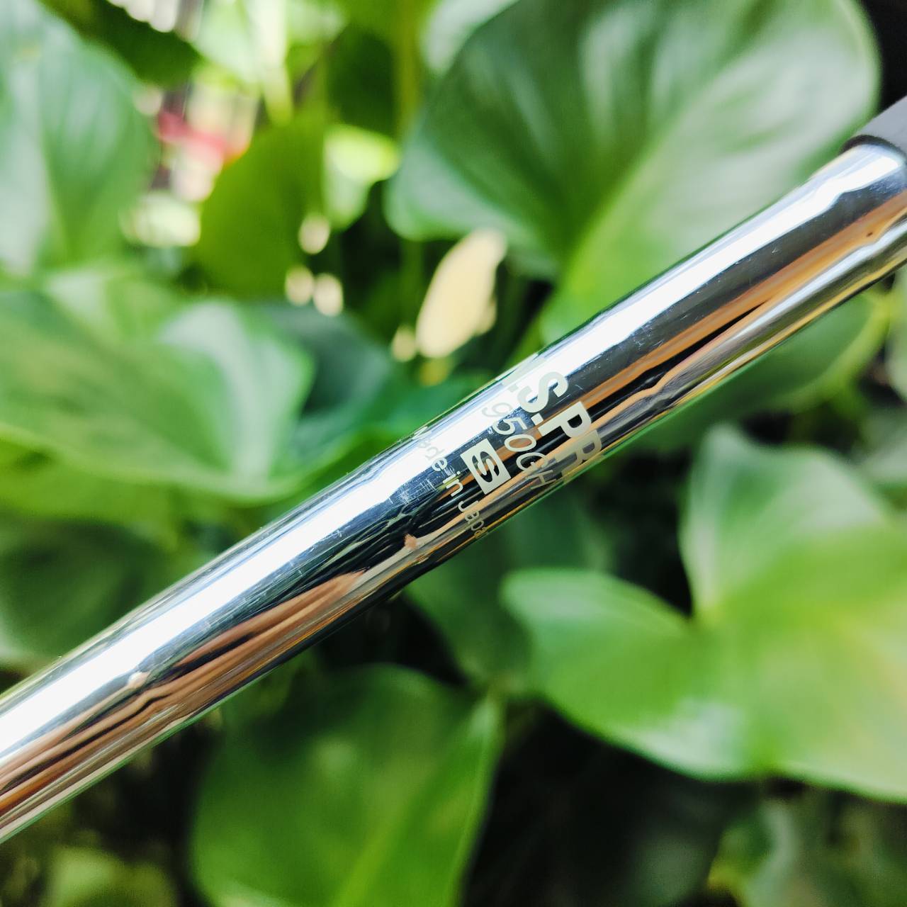 เหล็ก 6 TOURSTAGE VIQ หน้าเด้ง!!! ใช้วัสดุทังสเตนในการสร้างจุด CG ให้อยู่ในจุดที่ดีที่สุด หน้าเด้งไทเทเนี่ยม ก้าน NS RPO 950GH FLEX R ไม้กอล์ฟพรีเมี่ยมมือสอง ของแท้ By NakaraLuxurious