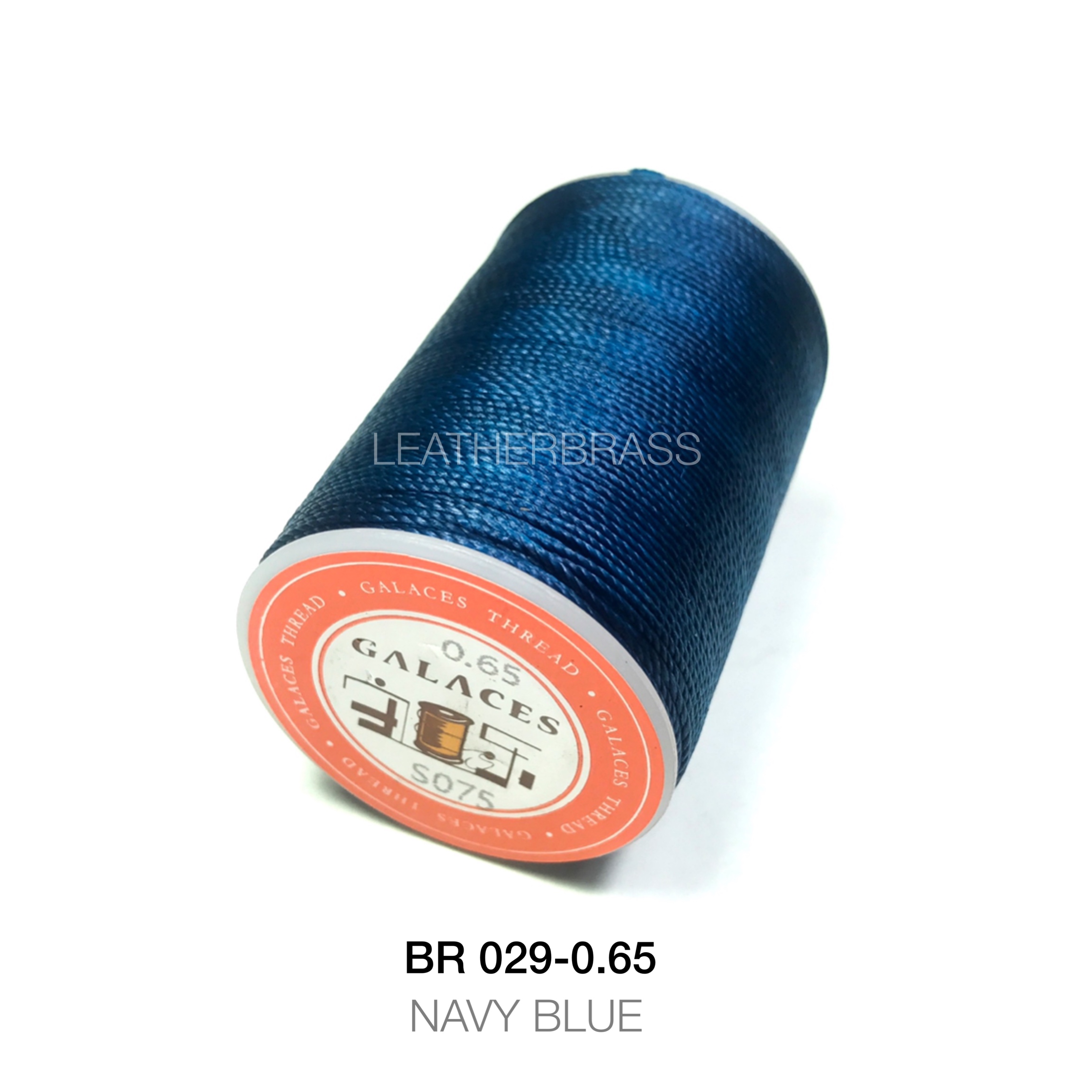 TT029-065 ด้ายโพลีเอสเตอร์ Polyester 0.65 ด้ายเย้บหนัง อุปกรณ์งานหนัง leatherbrass**ราคาต่อชิ้น**