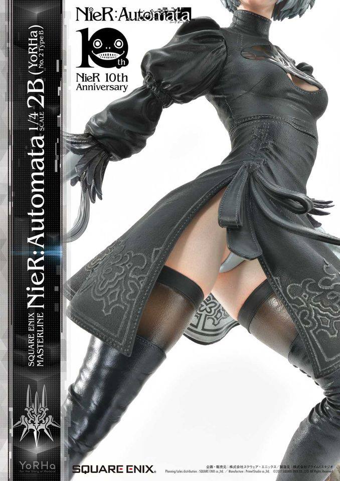 [สั่งจอง]Prime 1 Studio x Square Enix 1/4 scale SEM-02: NIER AUTOMATA 2B (YORHA NO. 2 TYPE B2)