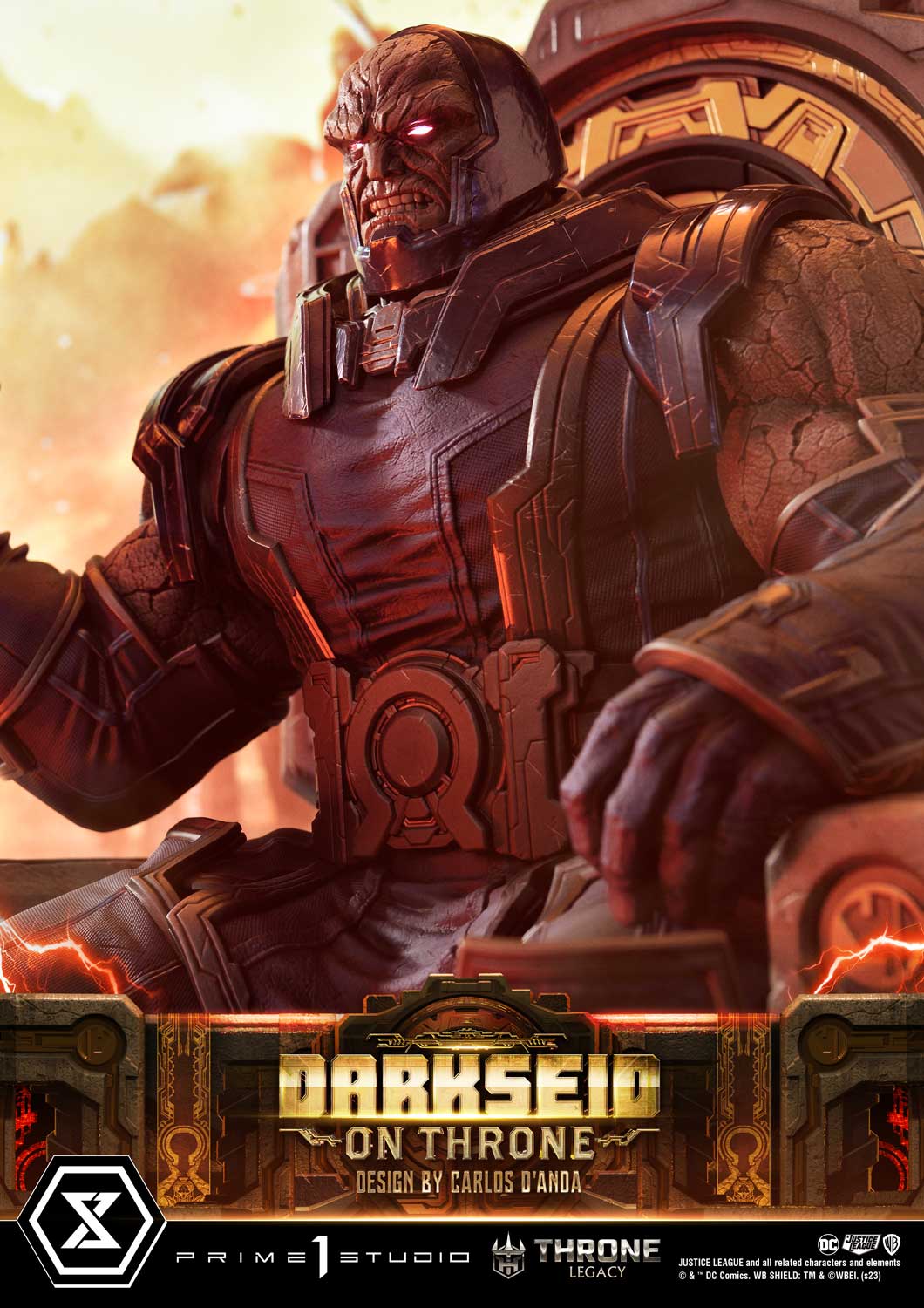 [สั่งจอง] Prime 1 Studio : Darkseid on Throne (Design by Carlos D'Anda)