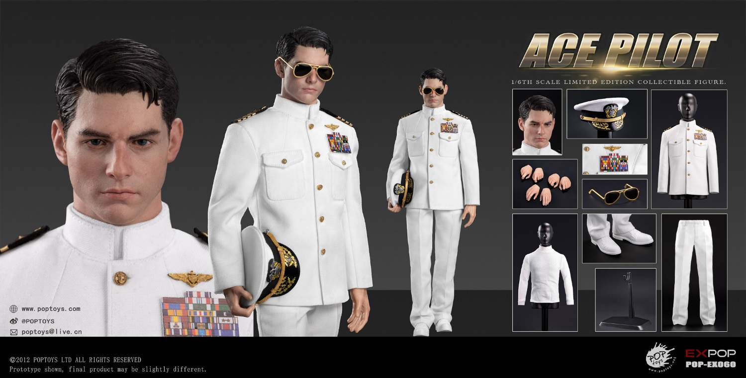 [สั่งจอง]POPTOYS 1/6 : ACE Pilot
