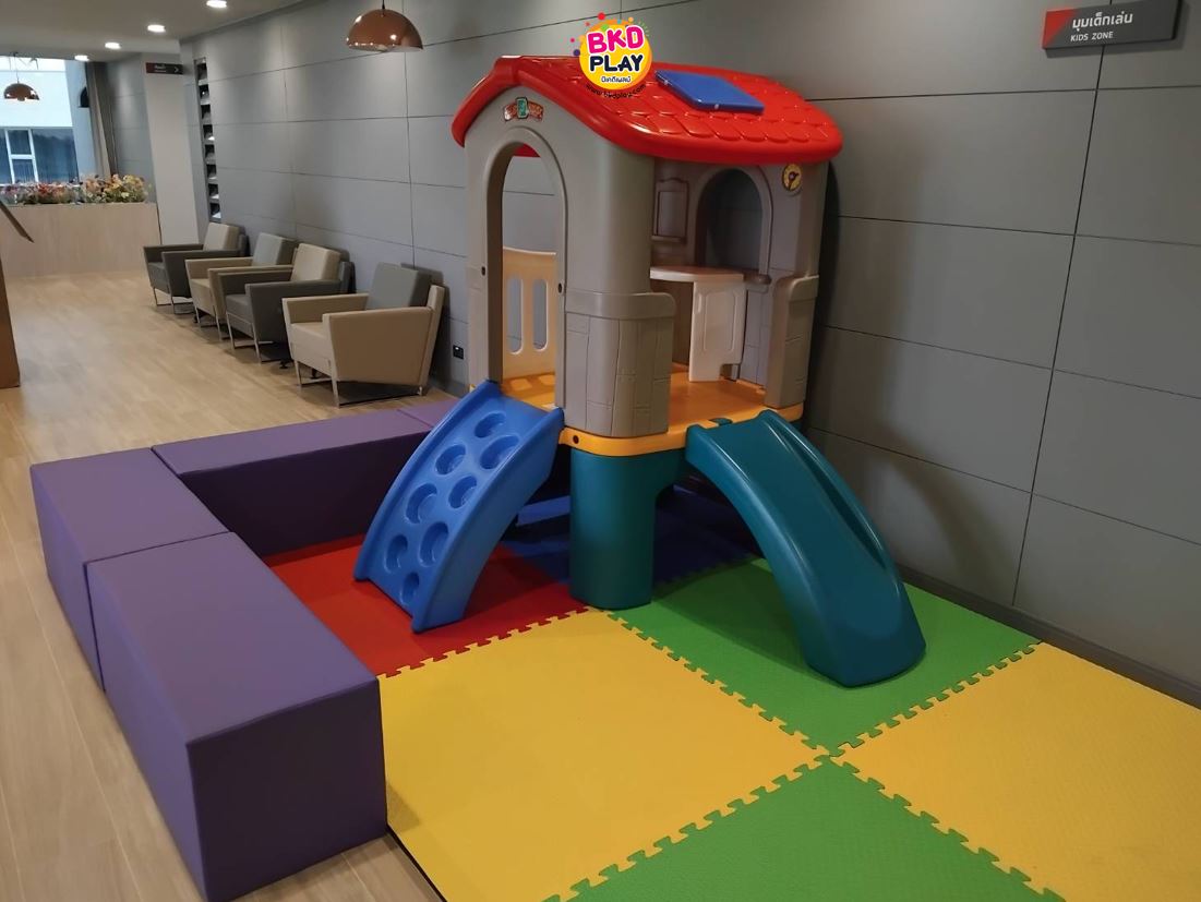 กระดานลื่นปีนป่าย Lernado บ้านสไลเดอร์ บ้านเดี่ยว,เครื่องเล่นสนาม สินค้าพร้อมส่ง