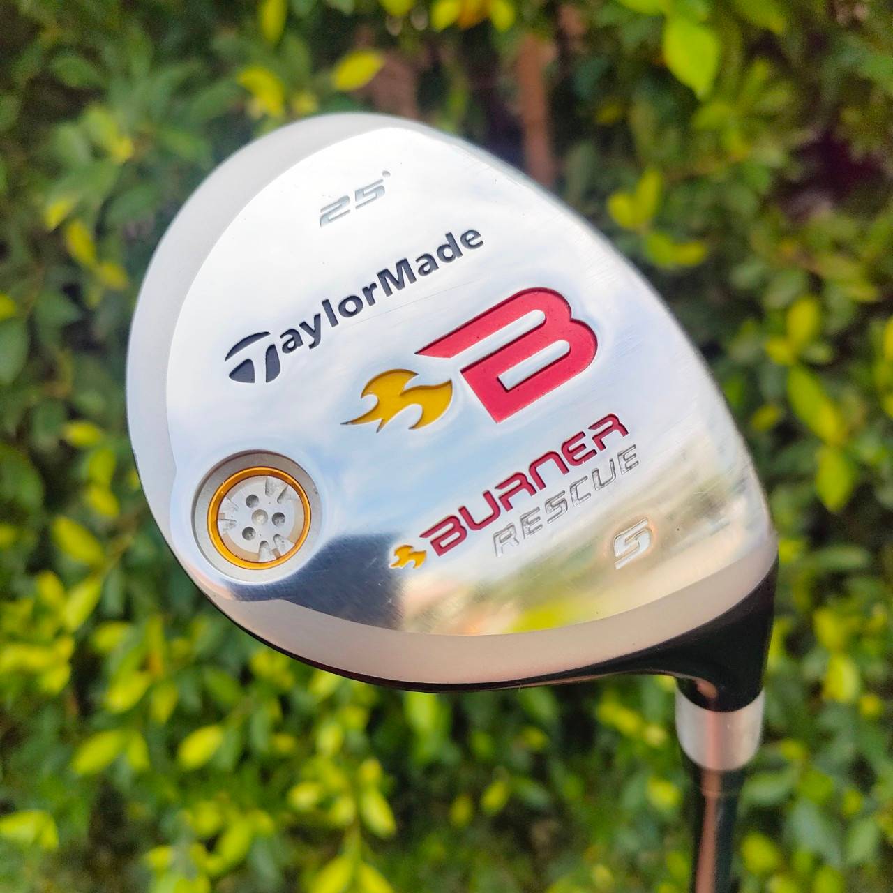 HYBRID5 TAYLORMADE BURNER RESCUE องศา 25 ก้าน RE*AX FLEX R เป็น RESCUE รุ่นที่ออกแบบให้ตีง่ายมาก ไม้กอล์ฟมือสอง ของแท้ BY NakaraLuxurious