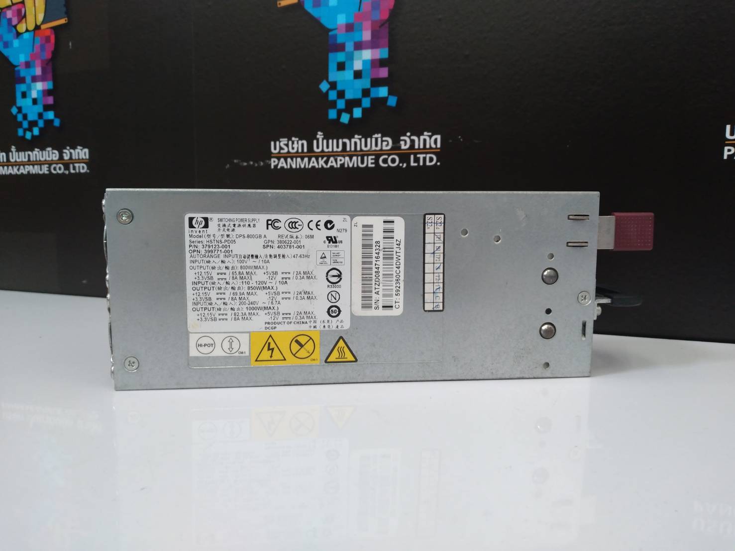 DL380 G5 1000W server Power Supply DPS-800GB A,379123-001,403781-001