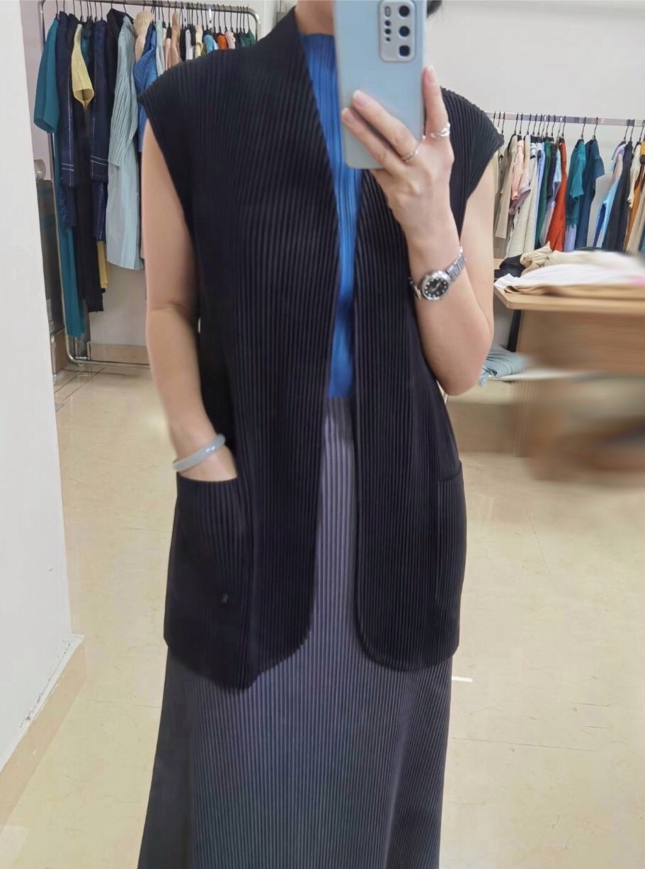 2MUAY รุ่น GJO8760 THICK WAIST TIE PLEAT CARDIGAN เสื้อคลุมผู้หญิง เสื้อคลุมพลีทคุณภาพ 8สี FREE SIZE