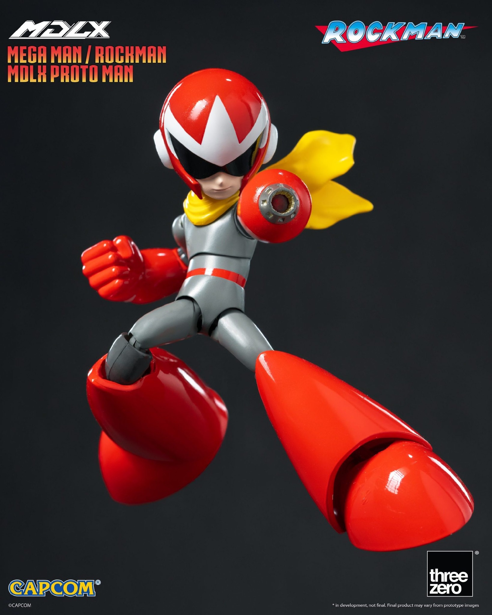 [สั่งจอง] Threezero : Mega Man MDLX - Proto Man (10.3 cm)