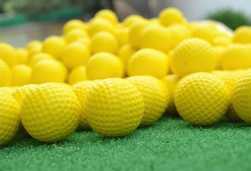 ลูกกอล์ฟ PU สำหรับฝึกหัดตีกอล์ฟ PGM Q008 เนื้อแน่น ไม่นิ่ม ไม่น้วม วัสดุดีมาก ของดีไม่จกตาค่าา!!