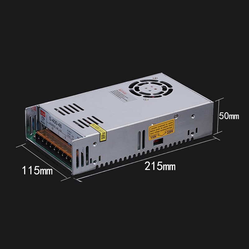60V 6.7A สวิทชิ่งเพาเวอร์ซัพพลาย Switching Power supply ( 220v ac to 60v dc) switching power supply S-400W-60V 6.7A