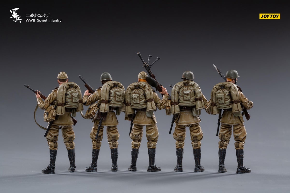 [สั่งจอง]JOYTOY JT0845 1/18 : WWII Soviet Infantry