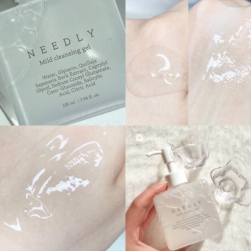 NEEDLY MILD CLEANSING GEL 235ml จัดการต้นตอปัญหาสิวด้วยคลีนซิ่งสูตรอ่อนโยน