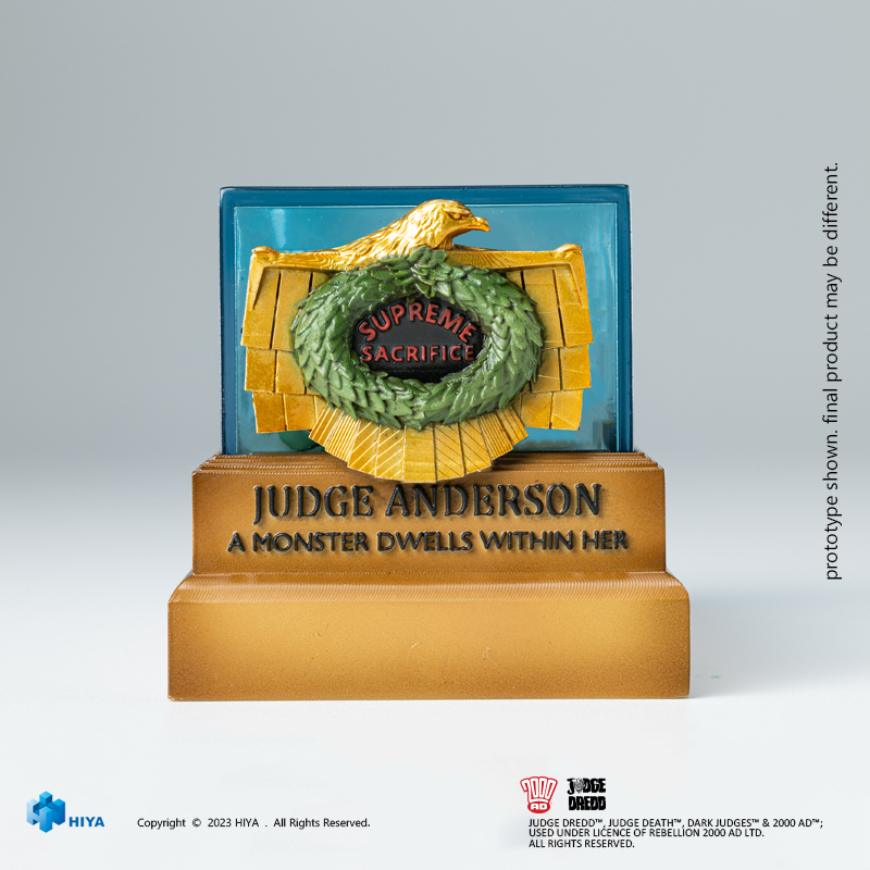 [สั่งจอง]Hiya toys 1/18 : EMJ0262 - JUDGE DREDD Hall of Heroes Judge Anderson (10cm)