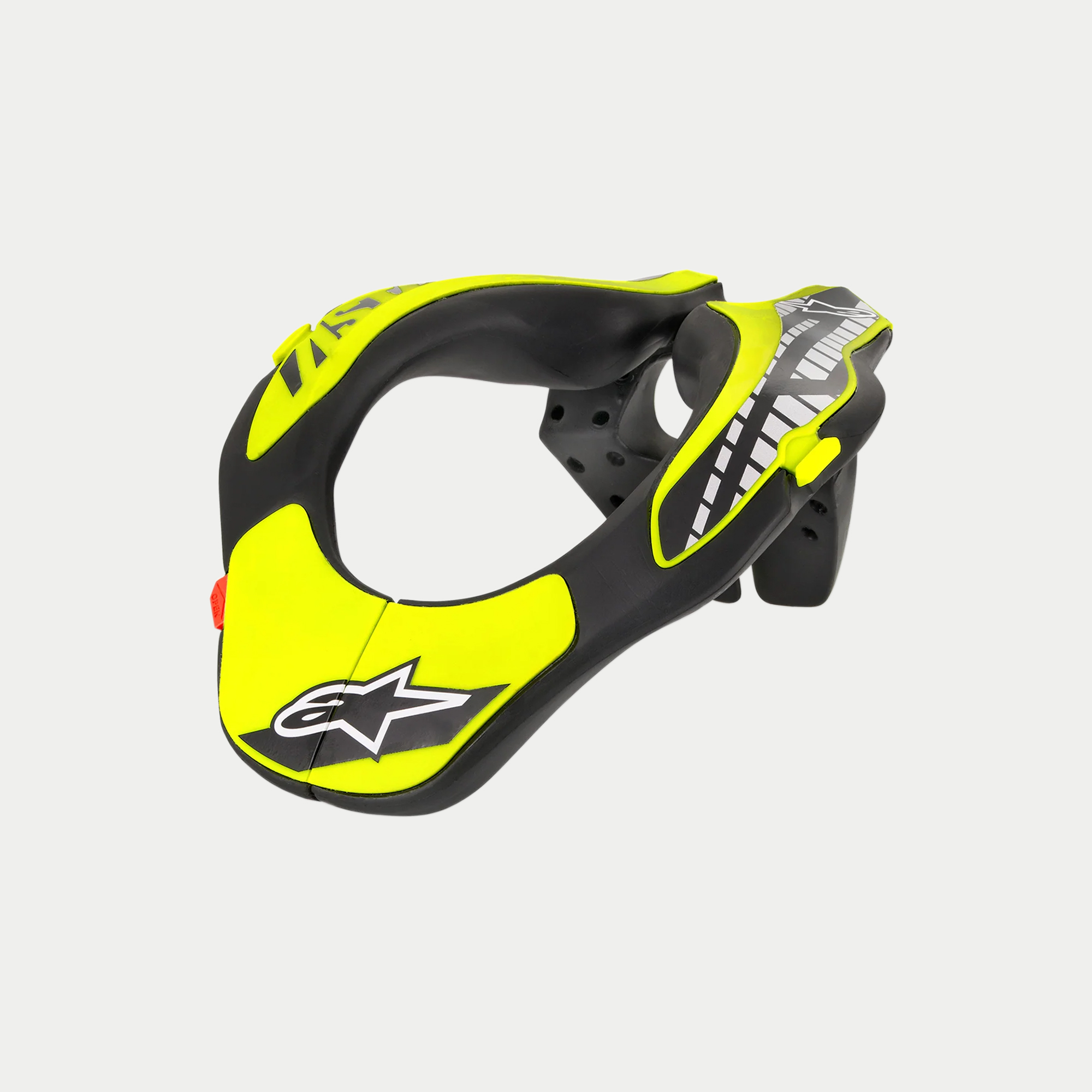 การ์ดคอเด็ก Alpinestars Youth Neck Support - Black/Yellow