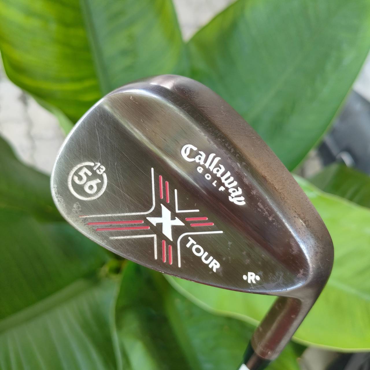 WEDGE CALLAWAY X-TOUR องศา 56 BOUNCE 13 รมดำสวยดุ นุ่มมากด้วยวัสดุ FORGED พรีเมี่ยม เข้าบอลแน่น ร่องสวยสปินดีมากๆ ไม้กอล์ฟพรีเมี่ยมมือสอง ของแท้ By NakaraLuxurious