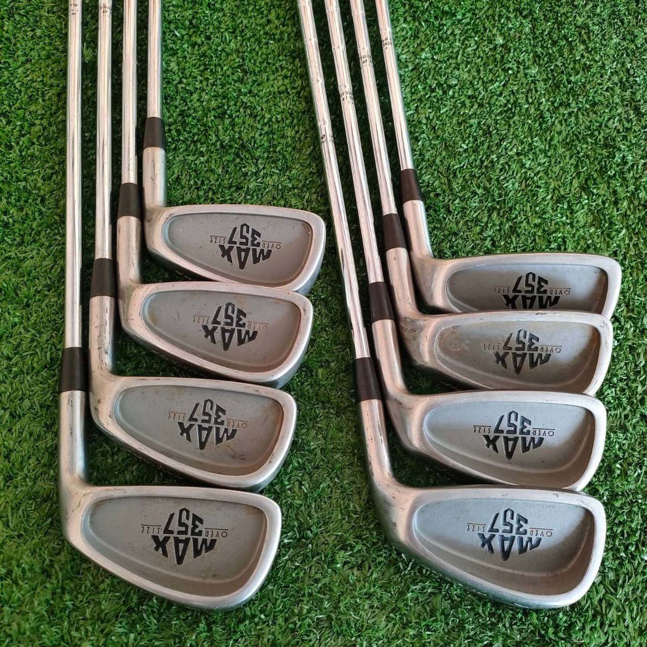 ชุดเหล็ก DUNLOP MAX 357 มีเหล็ก 3-9 เเละ PW ก้าน DUNLOP MAX 357 FLEX S เหล็กใบใหญ่ ตีง่ายแบบสุดๆเลยครับ