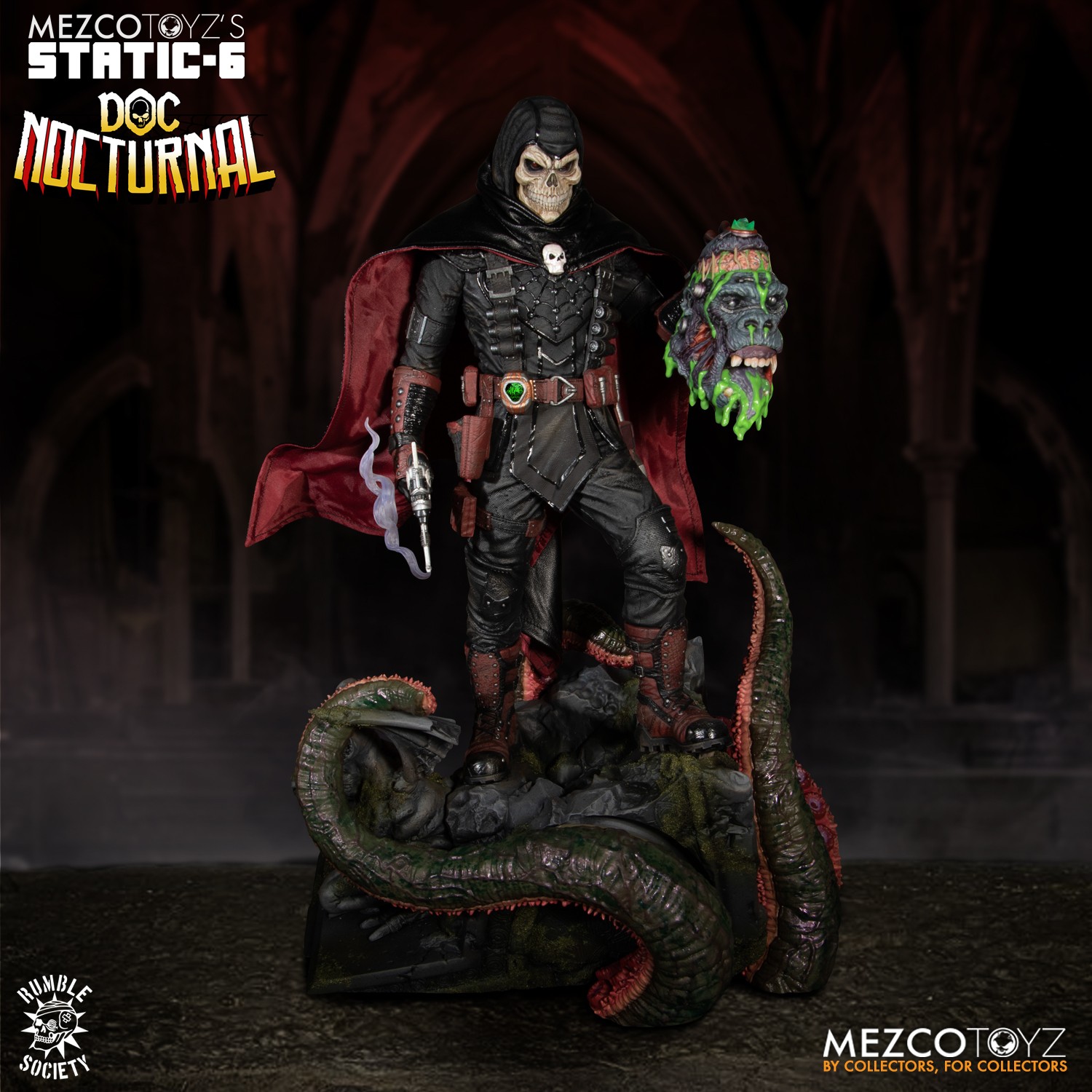 [สั่งจอง] MEZCO TOYZ'S STATIC-6 Rumble Society - Doc Nocturnal