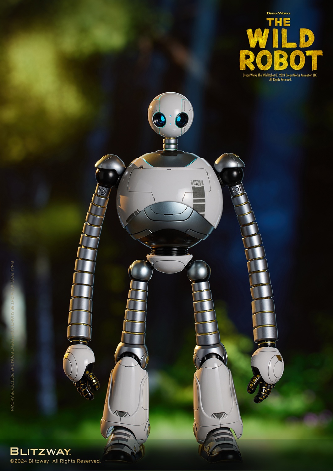 [สั่งจอง] Blitzway BW-CA-11601 : Carbotix Series - The Wild Robot (30Cm)