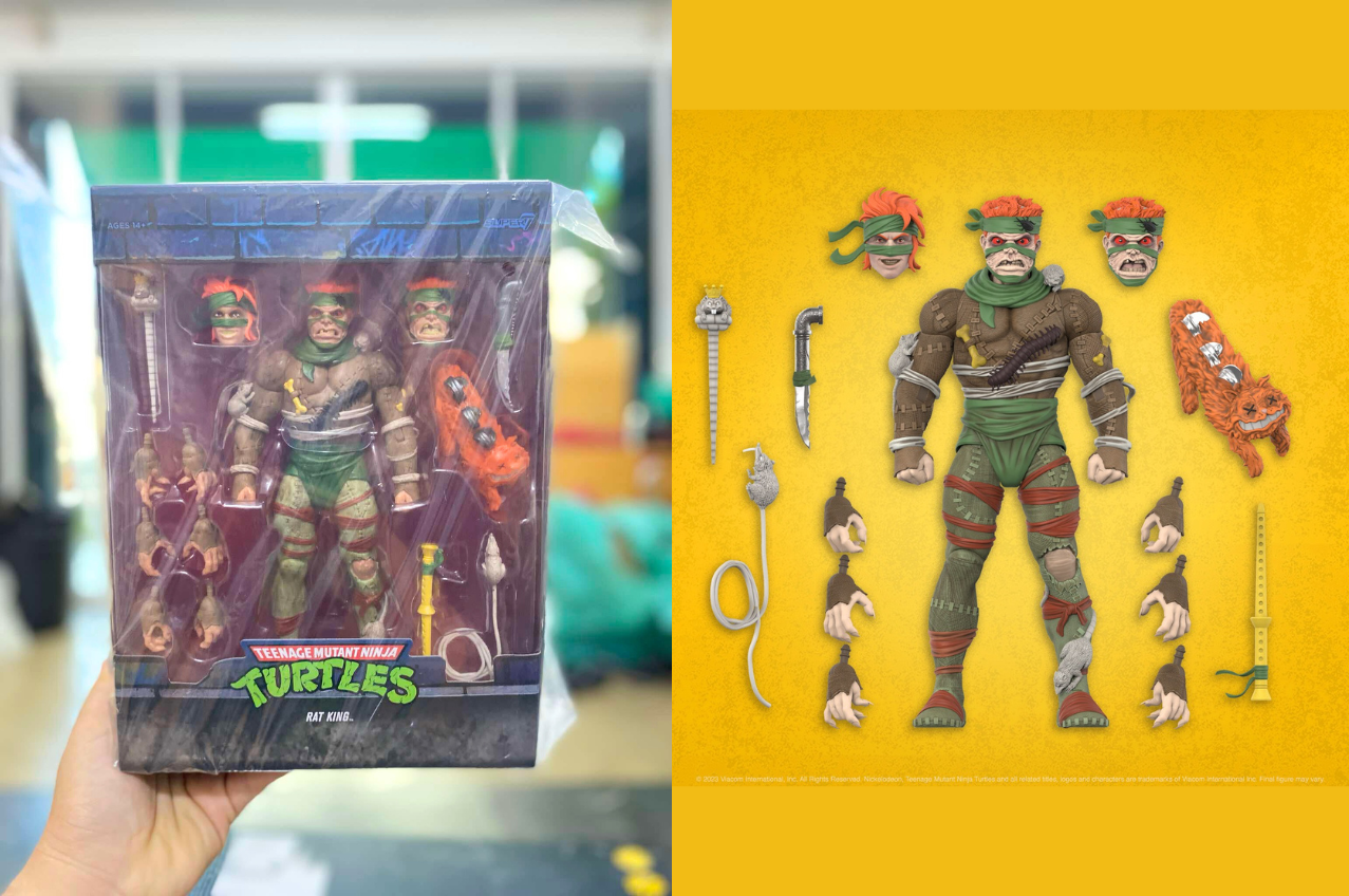 [พร้อมส่ง] Super7 : Teenage Mutant Ninja Turtles ULTIMATES! Wave 11-- Rat King-