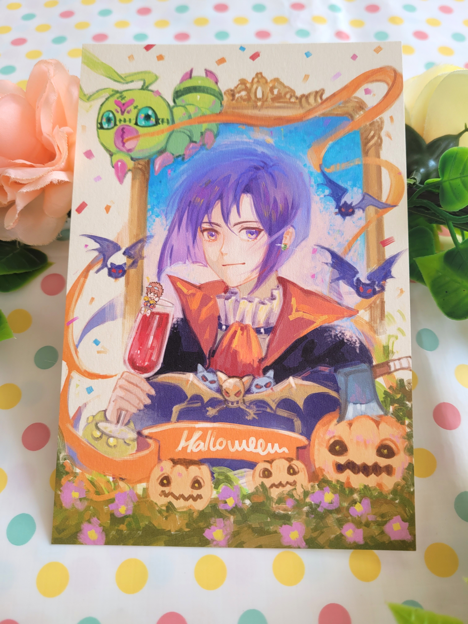 Art Print 4x6" Ken-chan Halloween 2022