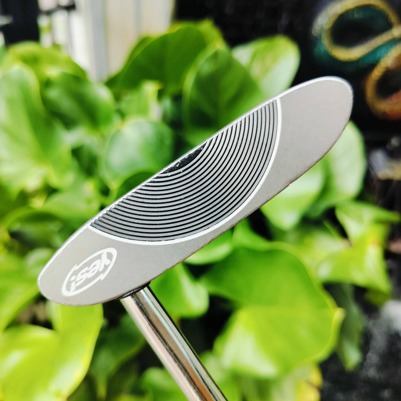 PUTTER YES C-GROOVE VICTORIA II ความยาว 34 นิ้ว สุดยอดพัตเตอร์คุณภาพ รูทรงมอลเล็ตที่วางบล๊านซ์ไว้อย่างดี ทำให้การชดเชยความผิดพลาดสูงขึ้น ไม้กอล์ฟพรีเมี่ยมมือสอง ของแท้ By NakaraLuxurious