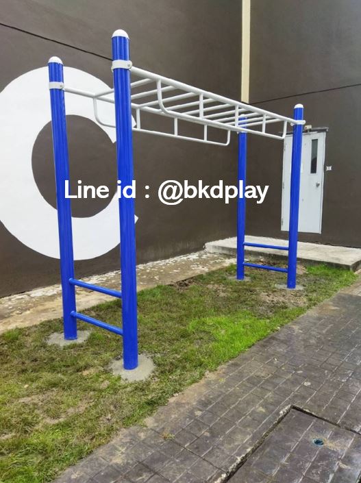 เครื่องออกกำลังกายกลางแจ้ง ชุดอุปกรณ์ บริหารแขน หน้าอก หัวไหล่ สำหรับผู้ใหญ่ แบบบาร์โหนเด็กโตเล่นได้ เหนือศรีษะลานกีฬา อเนกประสงค์ สนามกีฬา เพิ่มความสูง,