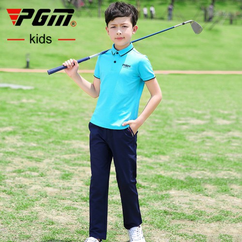 เสื้อกอล์ฟแฟชั่นสำหรับเด็ก PGM YF199