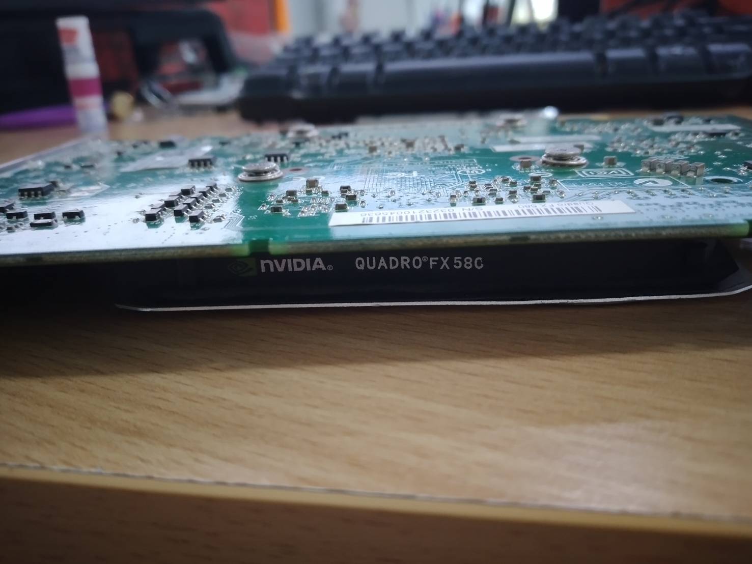 0R784K Dell 512mb NVIDIA QUADRO FX 580 PCI Express Video Graphics Card