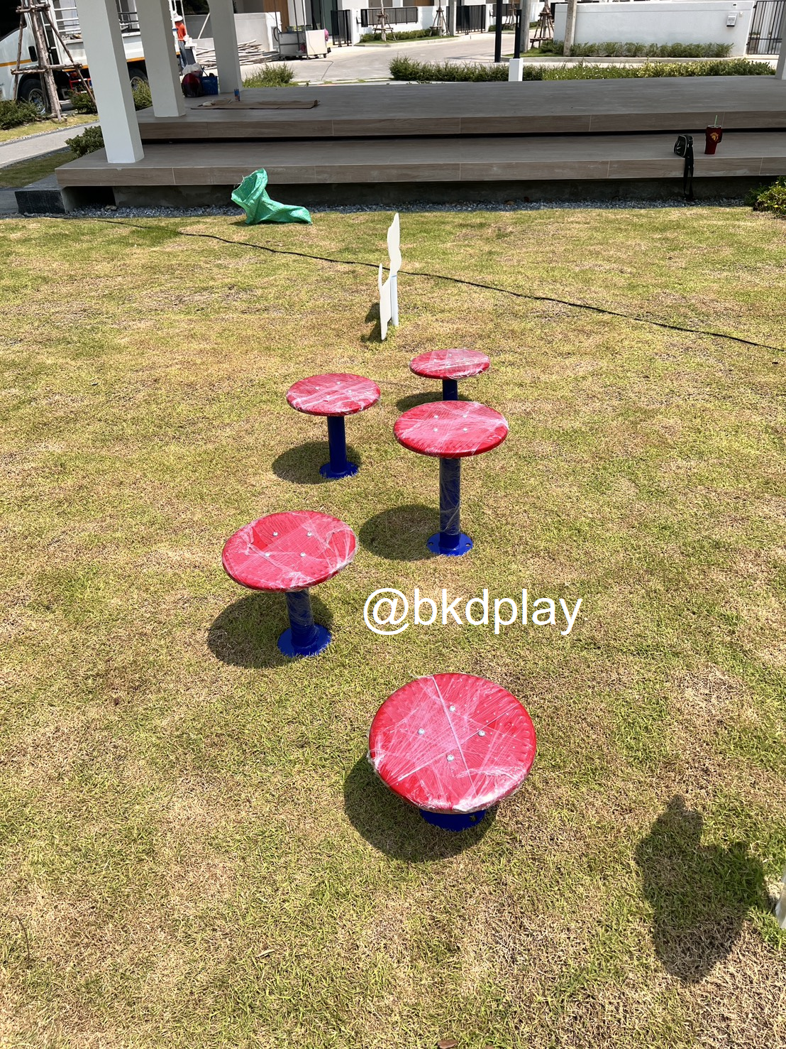 ทางเดินต่างระดับ Stepping Paw เครื่องเล่นสนามเด็ก เครื่องเล่นสุนัข ของเล่นหมา ฝึกสุนัข ฝีกทรงตัวเด็ก