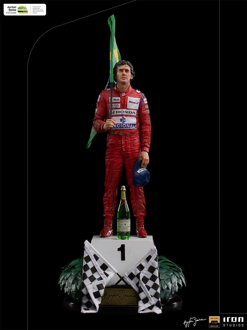 [สั่งจอง]Iron Studios ASENNA39420-10 Deluxe Art Scale 1/10 : Ayrton Senna – GP Brazil 1991