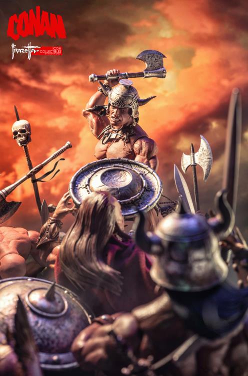 [สั่งจอง]FRAZETTA GIRLS 1/12 : Conan the Barbarian (17cm)