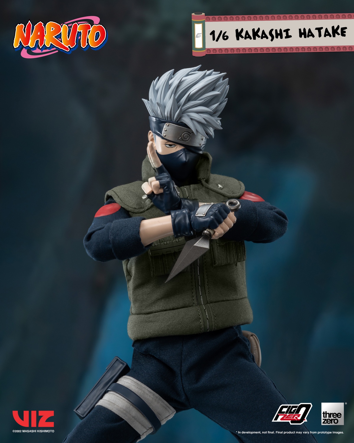 [สั่งจอง] Threezero 3Z02620W0 1/6 : FigZero - Kakashi Hatake