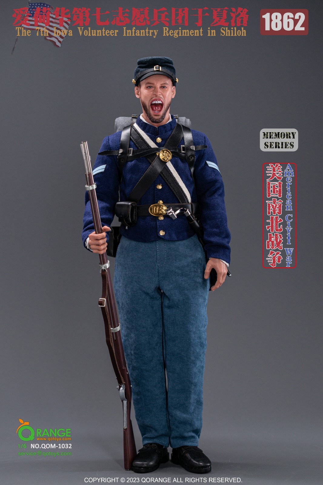 [สั่งจอง]QORANGE QOTOYS 1/6 - QOM-1031 1/6 French Napoleonic Foot Grenadiers of the Imperial Guard 1812