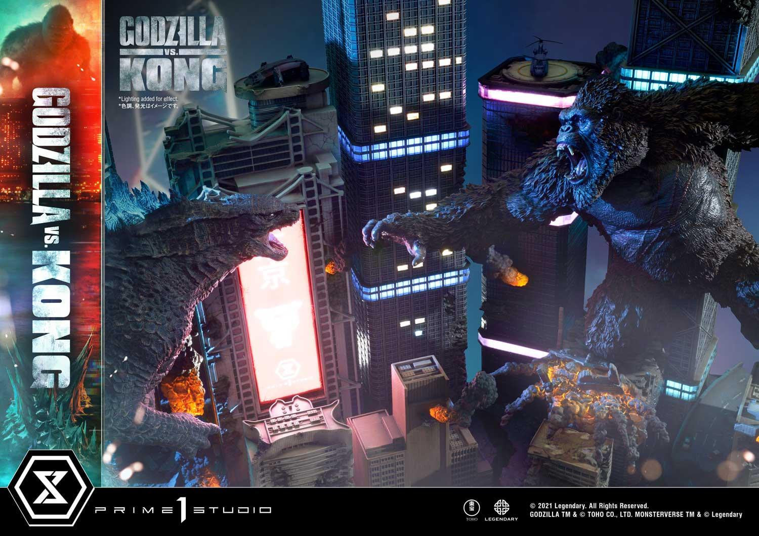 [สั่งจอง]Prime 1 Studio UDMGVK-03: Godzilla vs Kong Final Battle