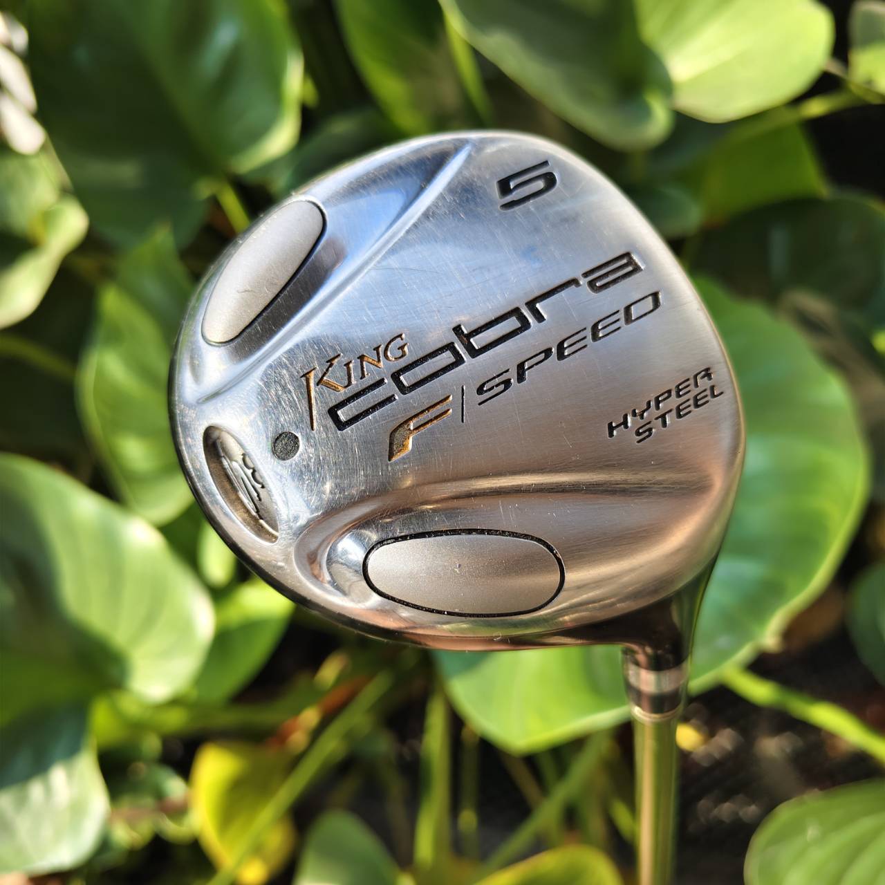 5W King Cobra F/Speed Hyper Steel เสียงใส และตีไกลมากค่ะ มาพร้อมก้าน Aldila NV-F Flex R