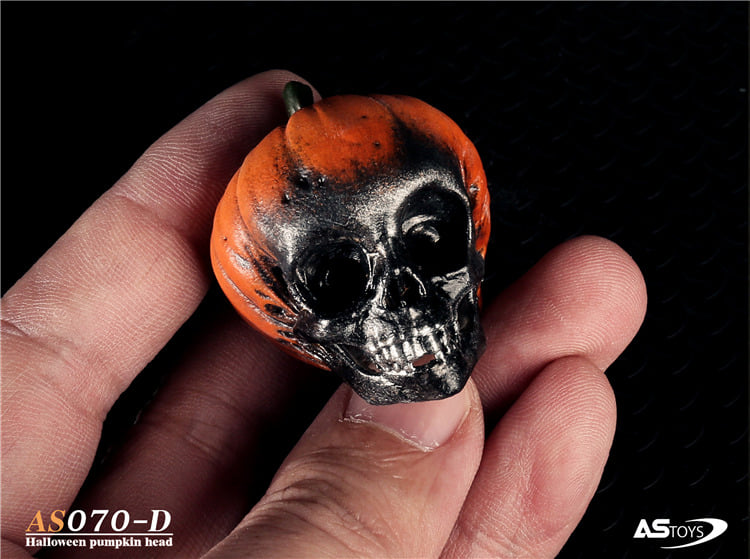 [สั่งจอง]ASTOYS 1/6 : Halloween Skull Pumpkin Head Carving