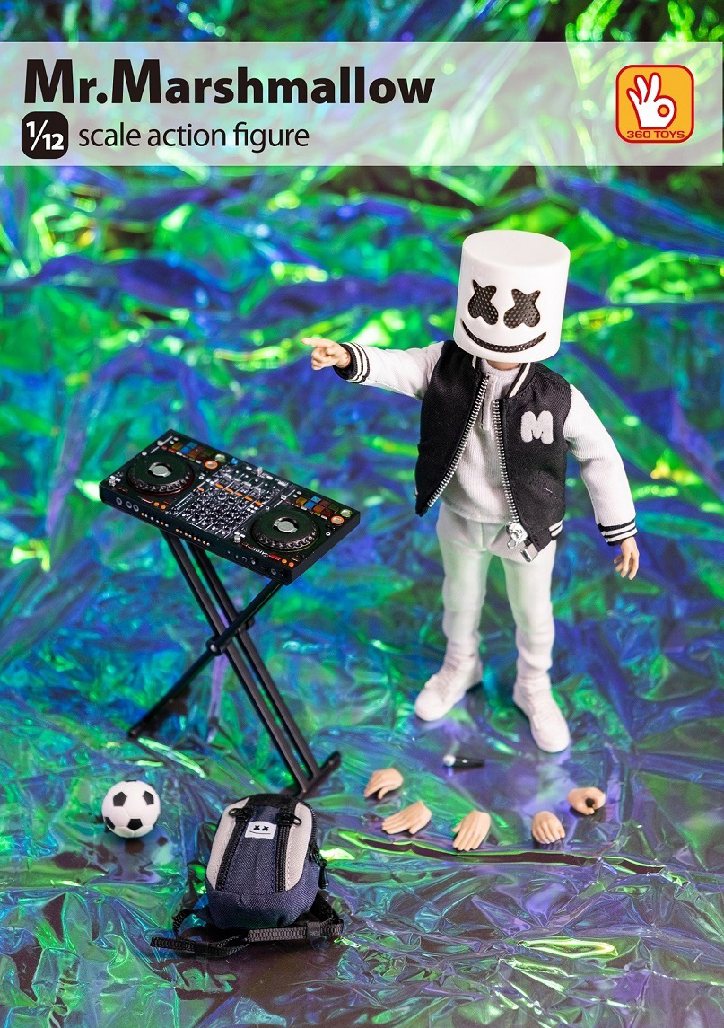 [สั่งจอง] 360Toys 1/12 : DJ Mr.Marshmallow