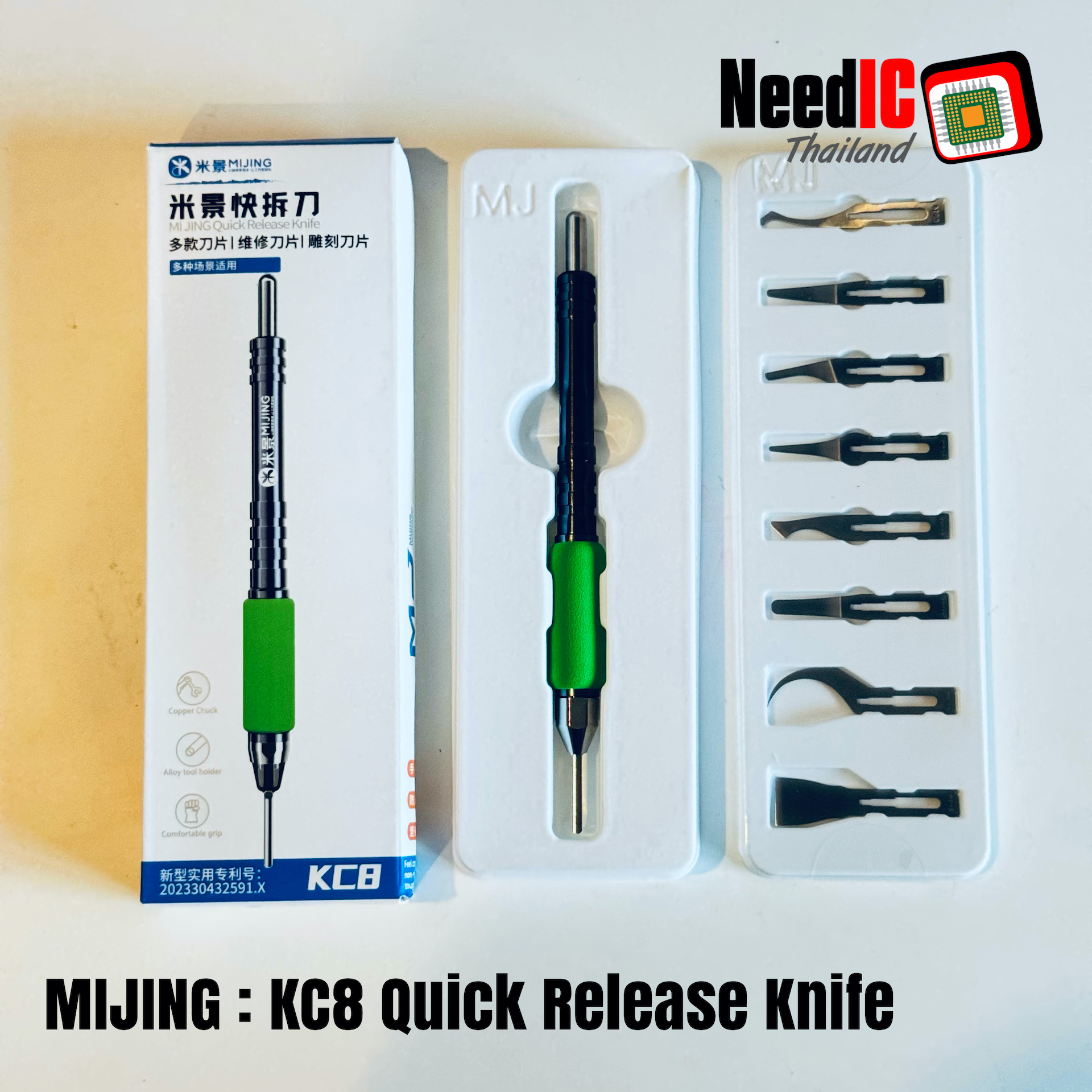 MIJING : KC8 Quick Release Knife