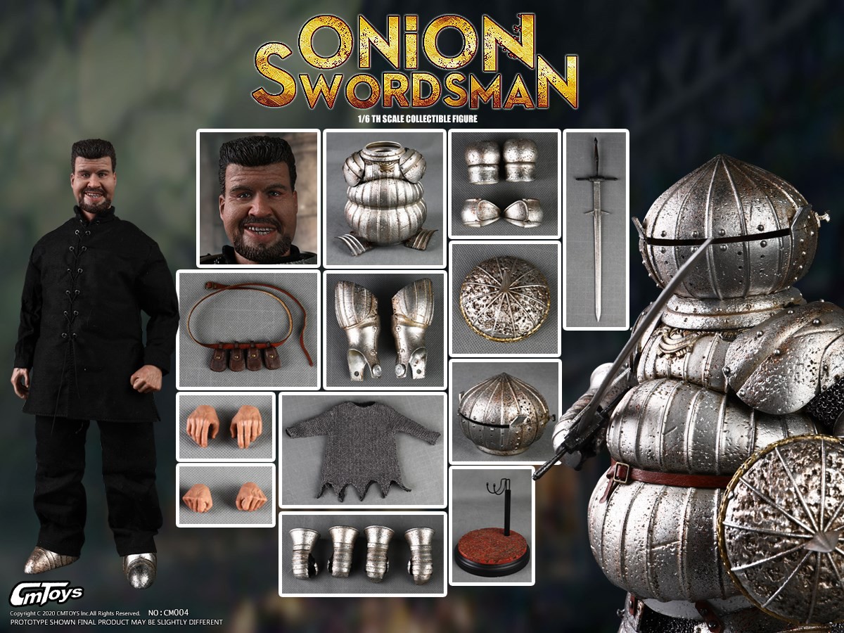 [สั่งจอง] CMTOYS CM004 1/6 DIE-CAST ALLOY - ONION SWORDSMAN