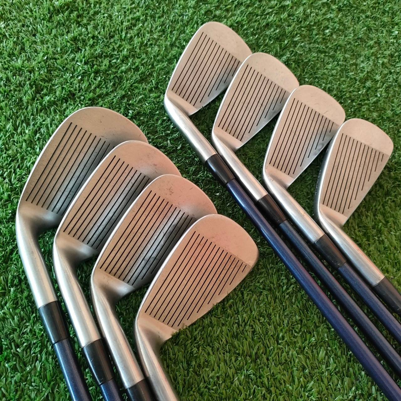 ชุดเหล็ก MIZUNO ZEPHYR มีเหล็ก 3-9 เเละ PW SW ** ขาดเหล็ก 7 ** ก้าน TF-2620 FLEX 7 ชุดพรีเมี่ยมในยุคนั้น TOP สุดของ MIZUNO ไม้กอล์ฟมือสอง ของแท้ BY NakaraLuxurious