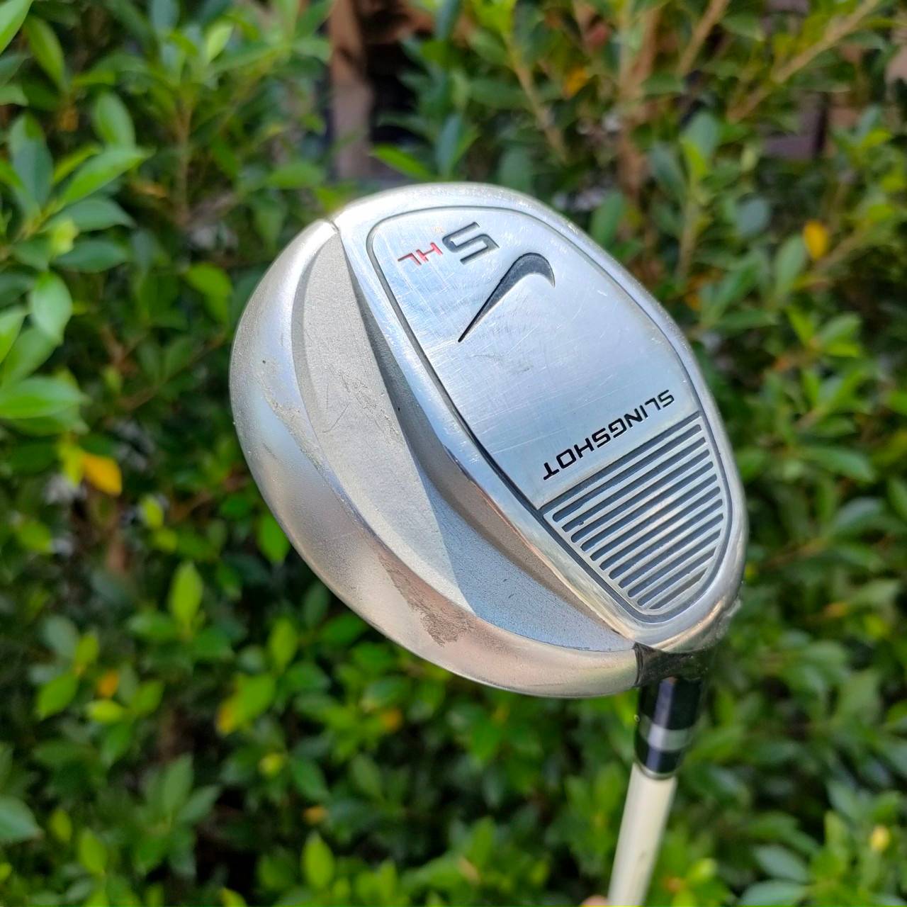 * ไม้กอล์ฟสำหรับผู้หญิง * HYBRID 5 HL NIKE SLINGSHOT ก้าน UST MAMIYA SLINGSHOT FLEX W คือ WOMEN ครับ ก้านพรีเมี่ยม ตีง่ายมากๆครับ