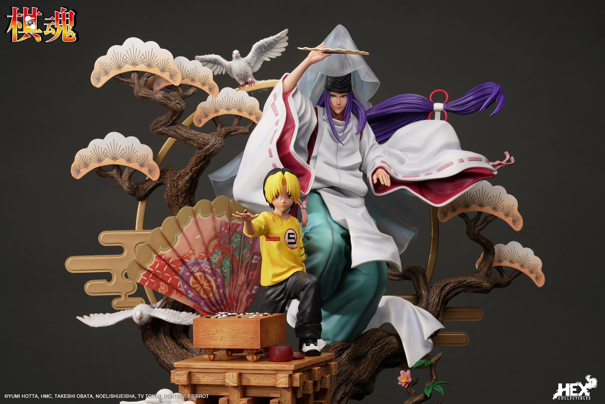 [สั่งจอง]HEX Collectibles 1/6 : Hikaru no Go-Shindou Hikaru & Fujiwara no Sai: The Divine Move