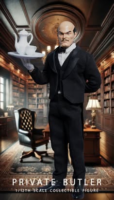 [พร้อมส่ง]Joy Man Toys JM011 1/12 : Private butler