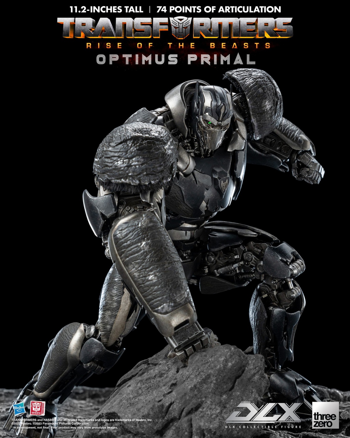 [สั่งจอง]Threezero 3Z05650W0 : Transformers Rise of the Beasts - DLX Optimus Primal