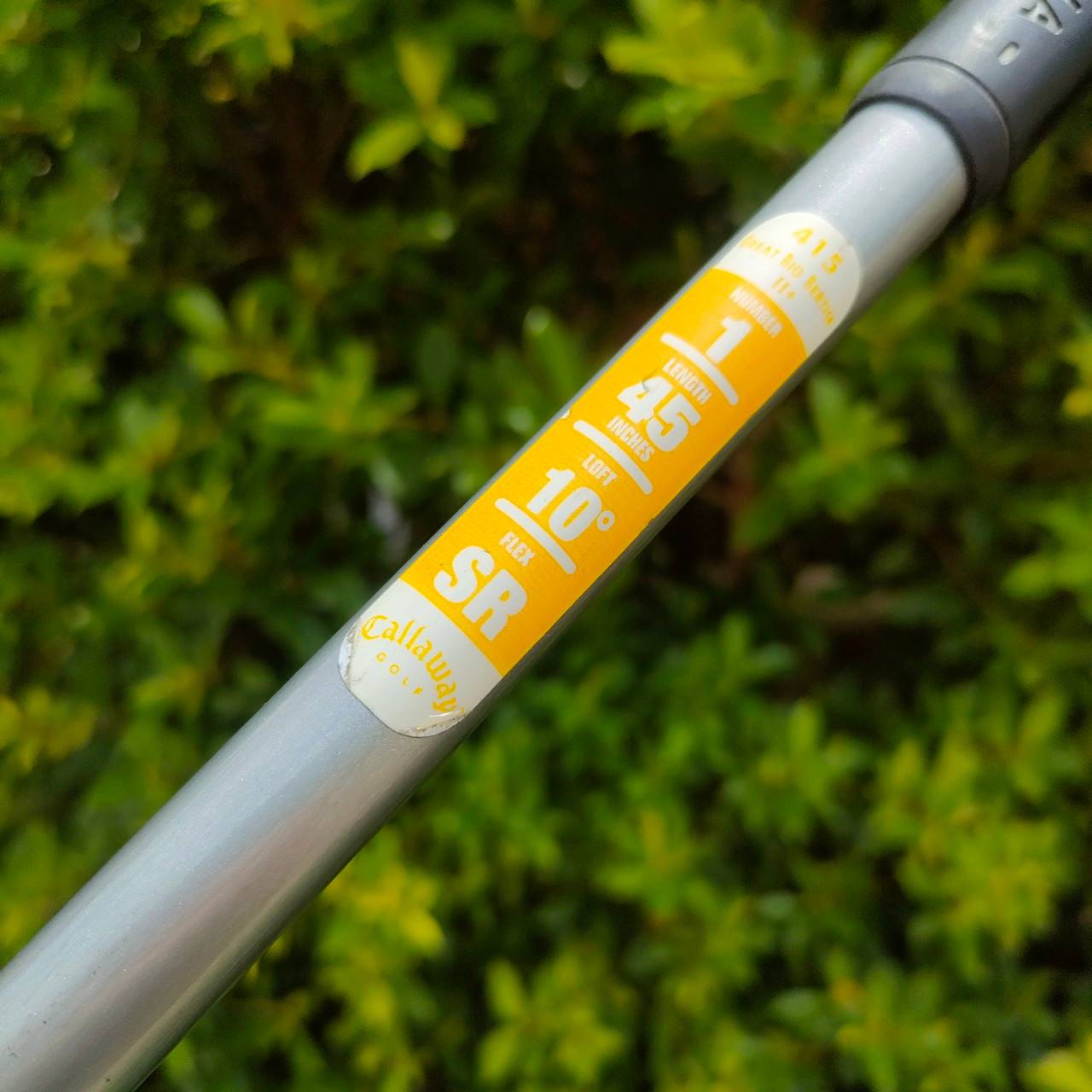 DRIVER CALLAWAY GREAT BIG BERTHA องศา 10 ก้าน JV 50 G.SERIES FLEX SR เป็นวัสดุ เบต้าไทเทเนี่ยมแท้ๆ ไม้กอล์ฟมือสอง ของแท้ BY NakaraLuxurious