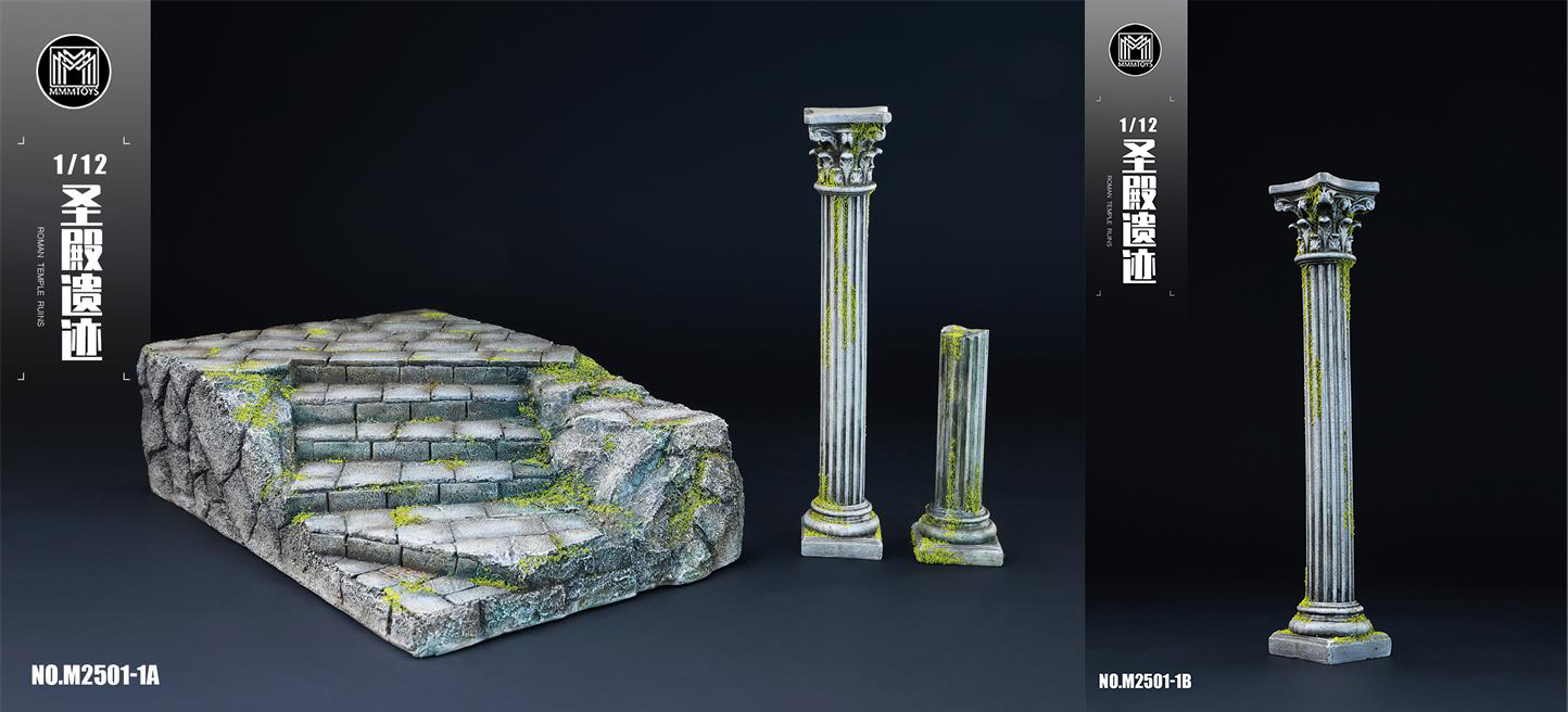 [สั่งจอง]MMMTOYS 1/12 : Roman Temple Ruins