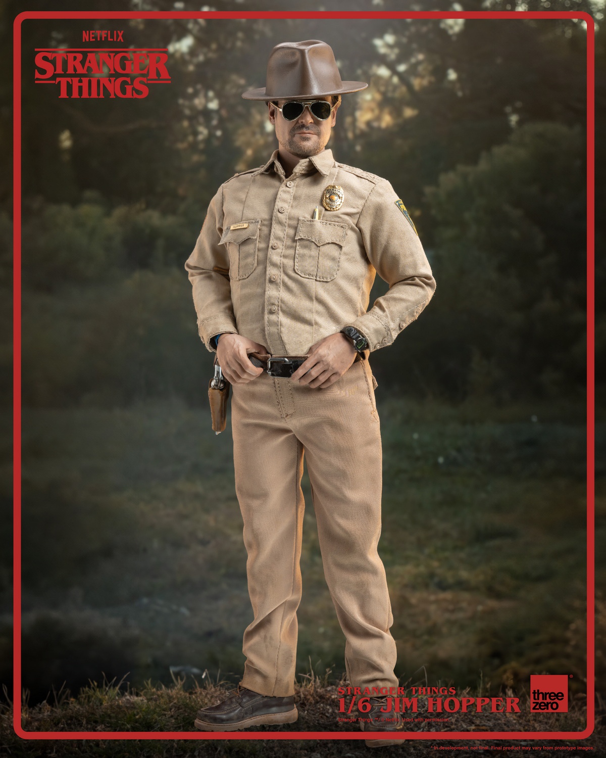 [สั่งจอง]Threezero 3Z05150W0 1/6 : Stranger Things - Jim Hopper (Season 1)