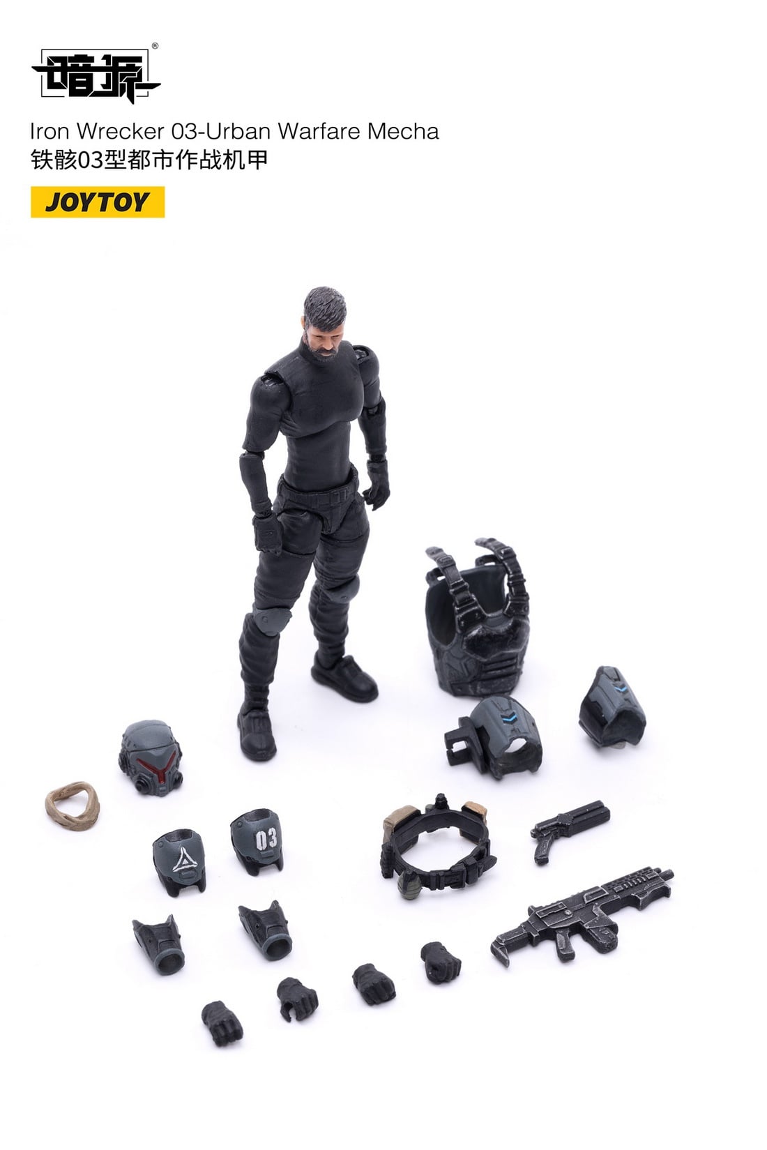 [สั่งจอง]JOYTOY 1/25 : Iron Skeleton 03 Urban Combat Mech & Iron Skeleton 04 Heavy Armor