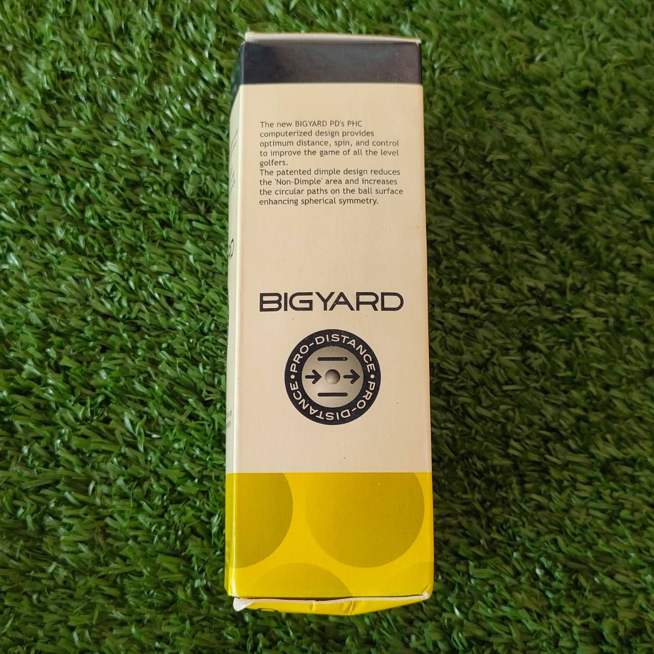 ลดล้างสต๊อก !!! ลูกกอล์ฟ BIG YARD ลูกกอล์ฟตีไกลจัดๆ Dimple มากถึง 432 ร่อง 1 หลอด มี 3 ลูก