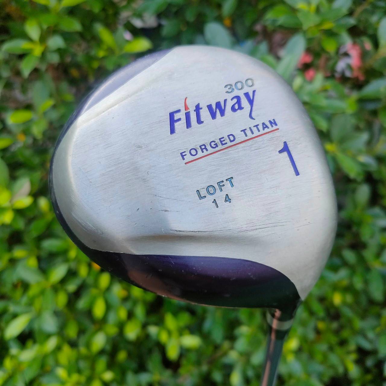 **ไม้กอล์ฟสำหรับผู้หญิง** DRIVER FITWAY วัสดุ FORGED TITAN องศา 14 ก้าน FITWAY FLEX L